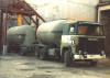 Scania 141. Kj�pt av J�rgensen for kj�ring p� K�rst� utbyggingen. Denne bilen var havarerte senere i Danmark, under henting av hvit sement.