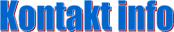 Kontakt info
